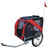 Dog Bike Trailer Rex Red